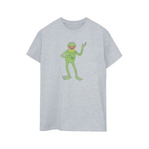 The Muppets Mens Classic Kermit Heather T-Shirt / Heather Grey